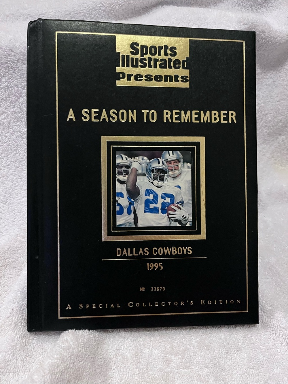 Sports Illustrated collector’s 🏈edition. 💙🩶Celebrating 1995 Super Bowl win🏈💙🖤